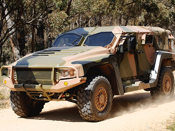 Components supplied for the Hawkei defence vehicle