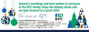 Season's greetings from the RPC Team